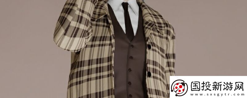 inZOI卡其色格子風衣服裝分享